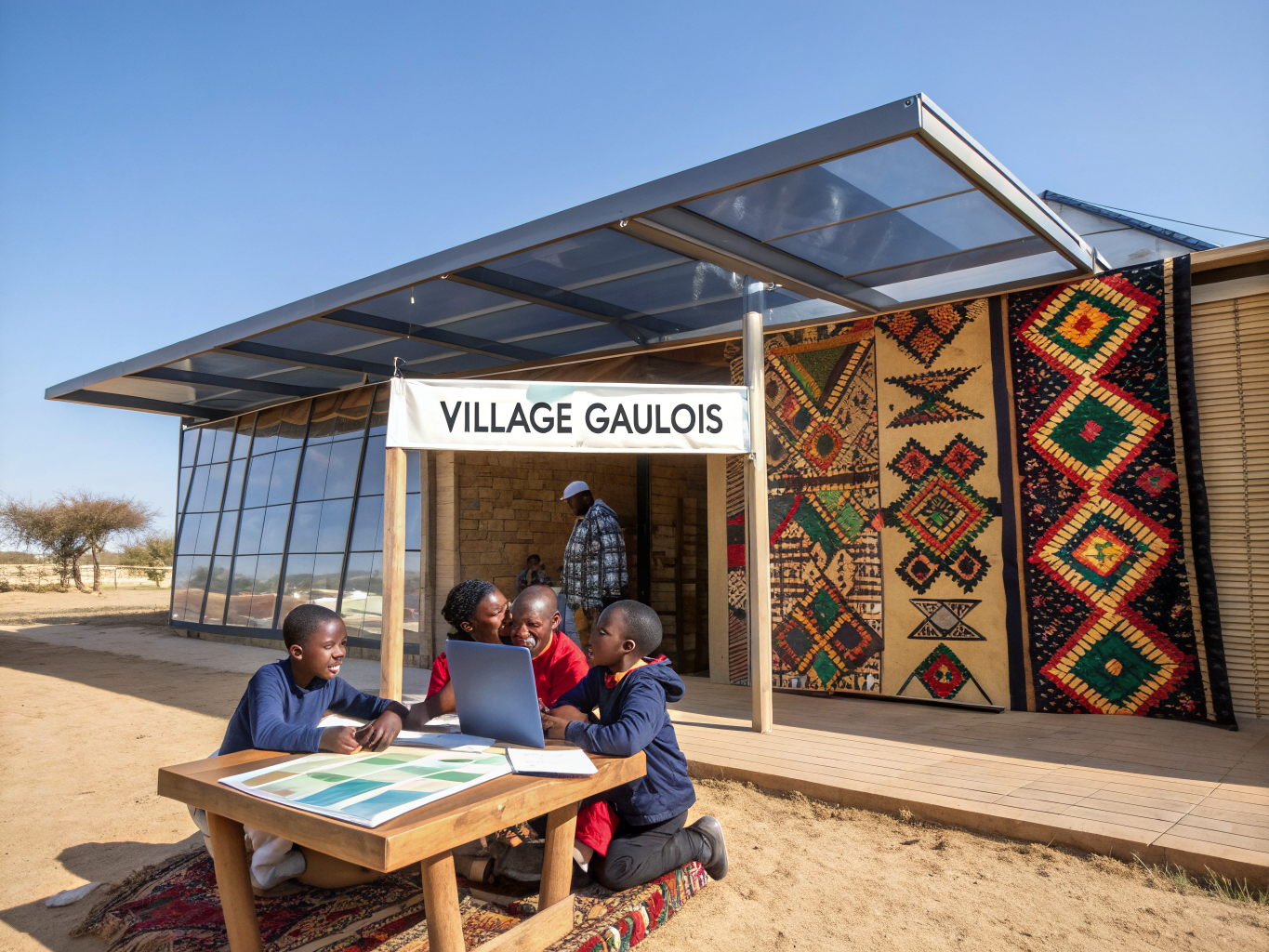 Le Village Gaulois finançant des projets